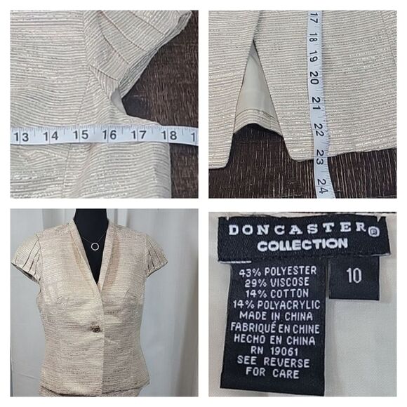 Don Caster 2-piece Sleeveless Shirt and Jacket - Picture 10 of 16